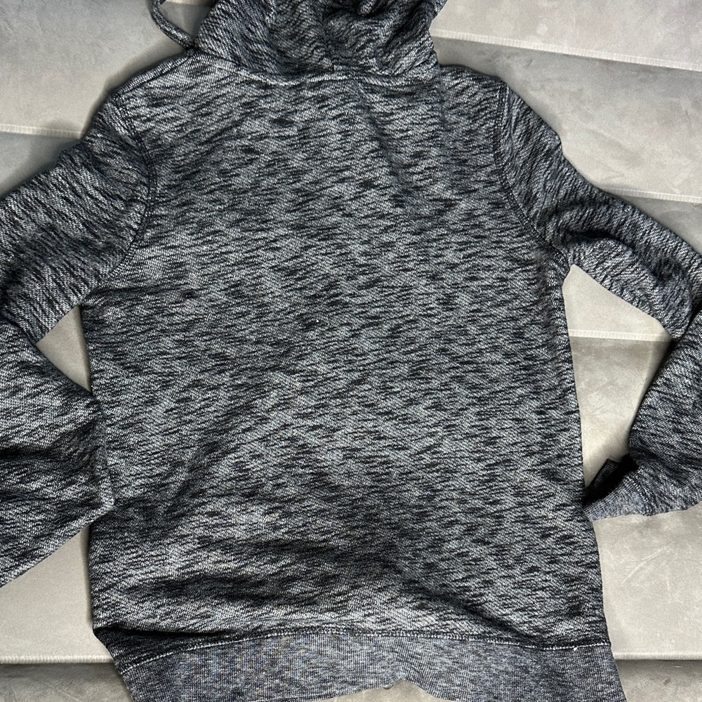 Roxy Charcoal Heather Zip-Up Hoodie - Picture 8 of 8